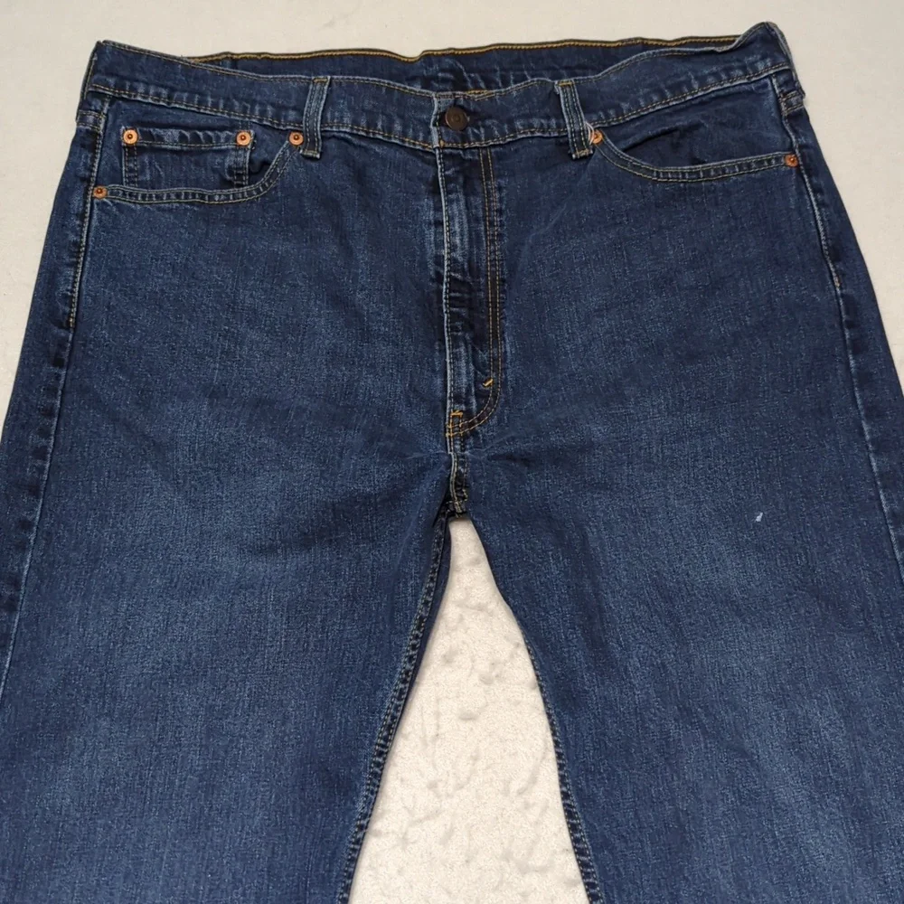 Levi's 505‎ Straight Leg Dark Wash Mens Jeans Size 40